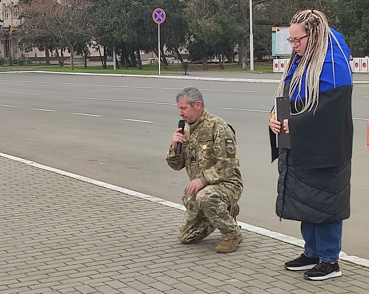 В Ізмаїлі пройшла наймасштабніша в Україні акція на підтримку родин безвісти зниклих і полонених
