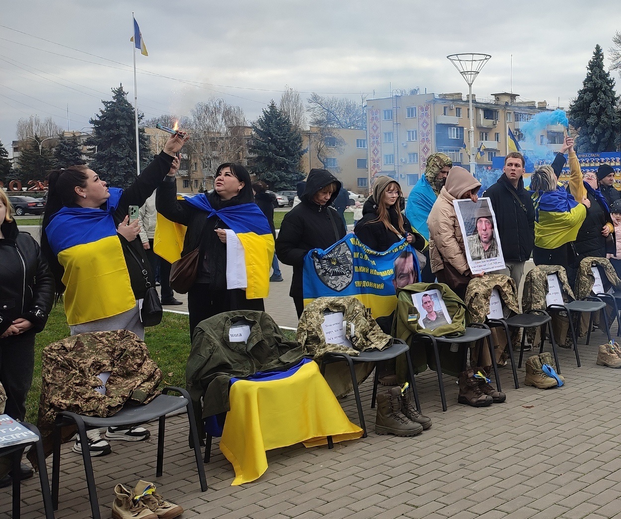 В Ізмаїлі пройшла наймасштабніша в Україні акція на підтримку родин безвісти зниклих і полонених