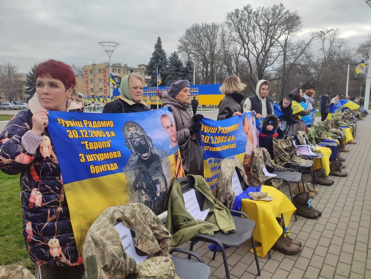 В Ізмаїлі пройшла наймасштабніша в Україні акція на підтримку родин безвісти зниклих і полонених