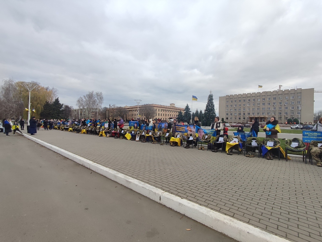 В Ізмаїлі пройшла наймасштабніша в Україні акція на підтримку родин безвісти зниклих і полонених