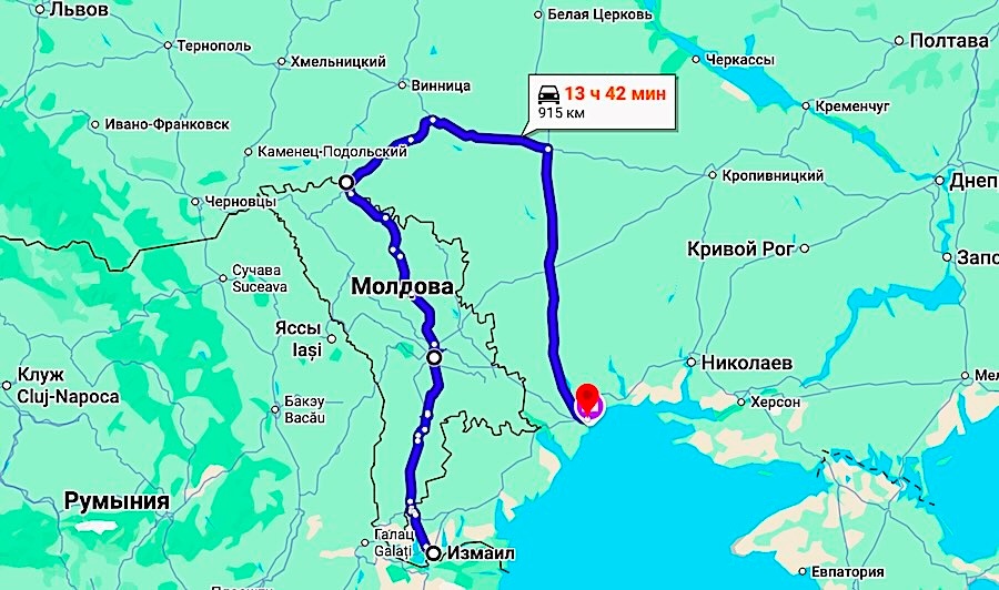 Ізмаїл відрізаний від Одеси: які альтернативи проїзду існують?