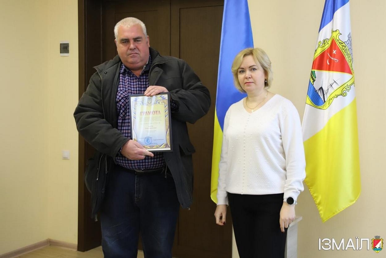 В Ізмаїлі 22 грудня привітали енергетиків