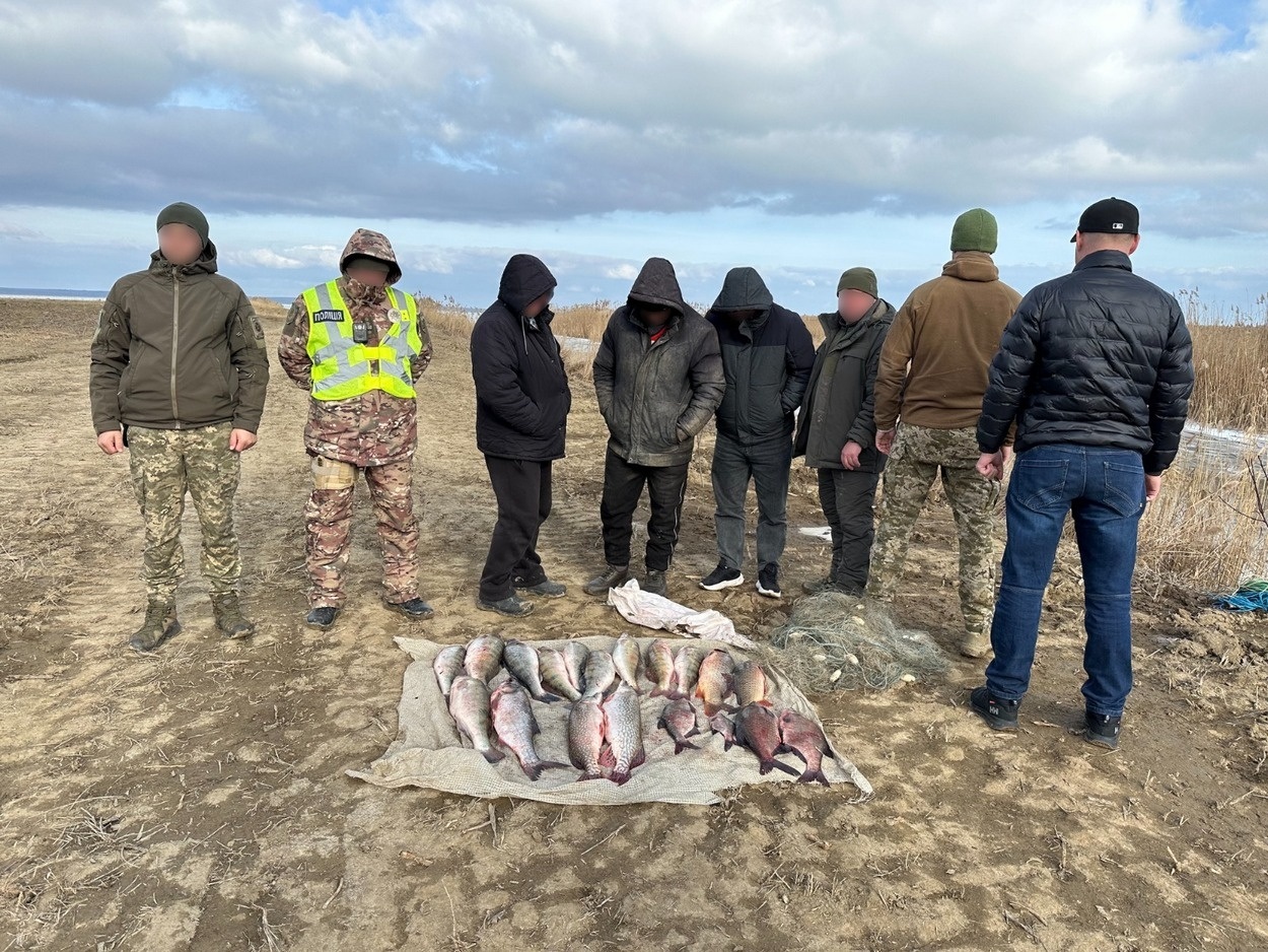 На Ізмаїльщині затримали браконьєрів із забороненими сітками