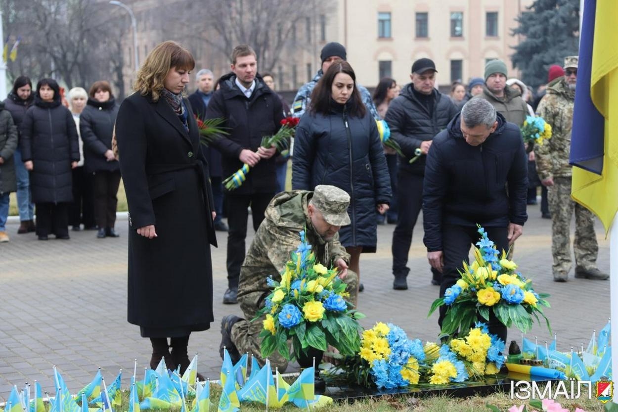 В Ізмаїлі відбувся меморіальний захід з нагоди Дня пам’яті Героїв Крут