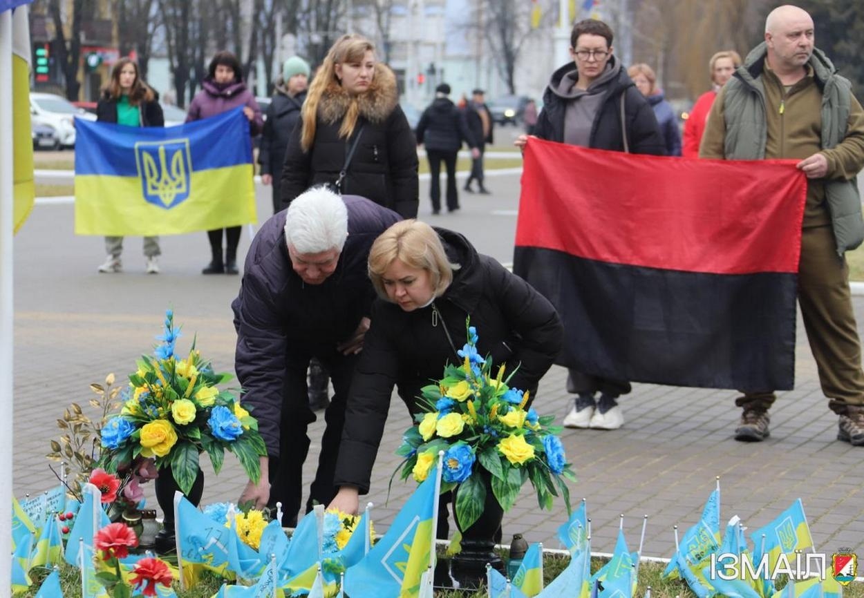 В Ізмаїлі відбувся меморіальний захід з нагоди Дня пам’яті Героїв Крут