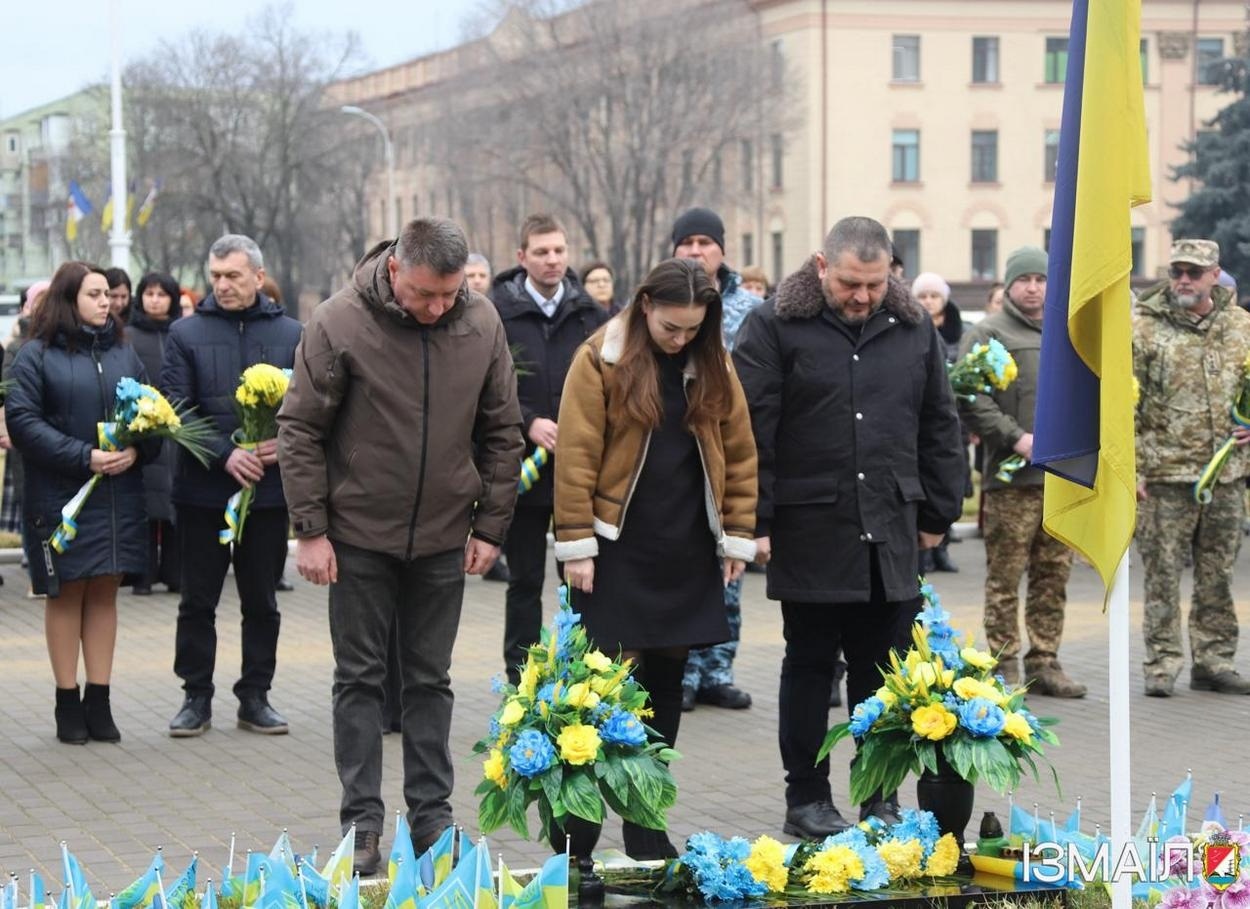 В Ізмаїлі відбувся меморіальний захід з нагоди Дня пам’яті Героїв Крут