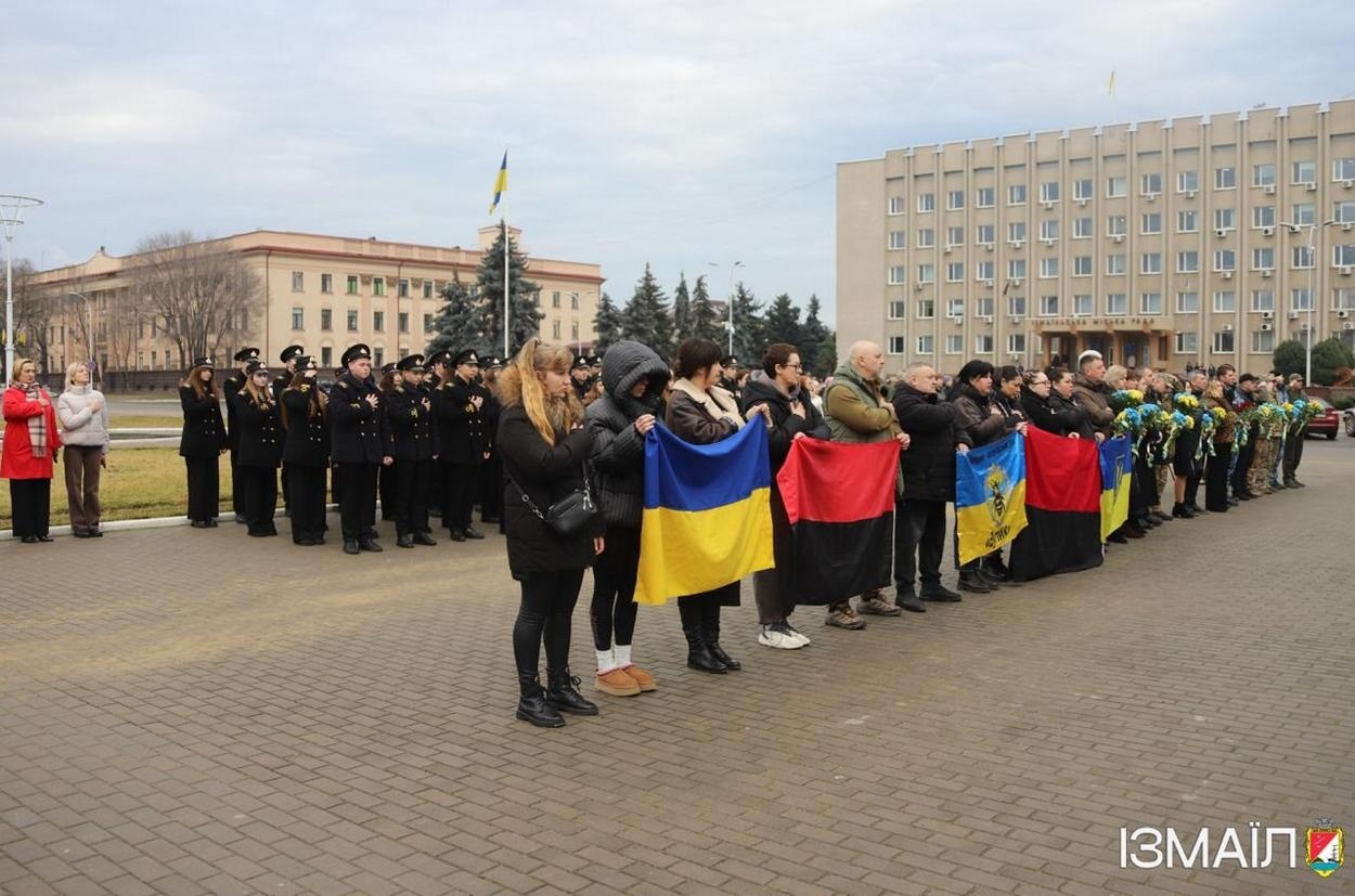 В Ізмаїлі відбувся меморіальний захід з нагоди Дня пам’яті Героїв Крут