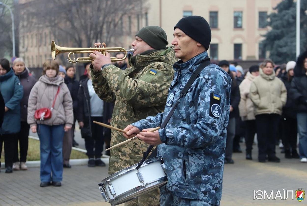 В Ізмаїлі відбувся меморіальний захід з нагоди Дня пам’яті Героїв Крут