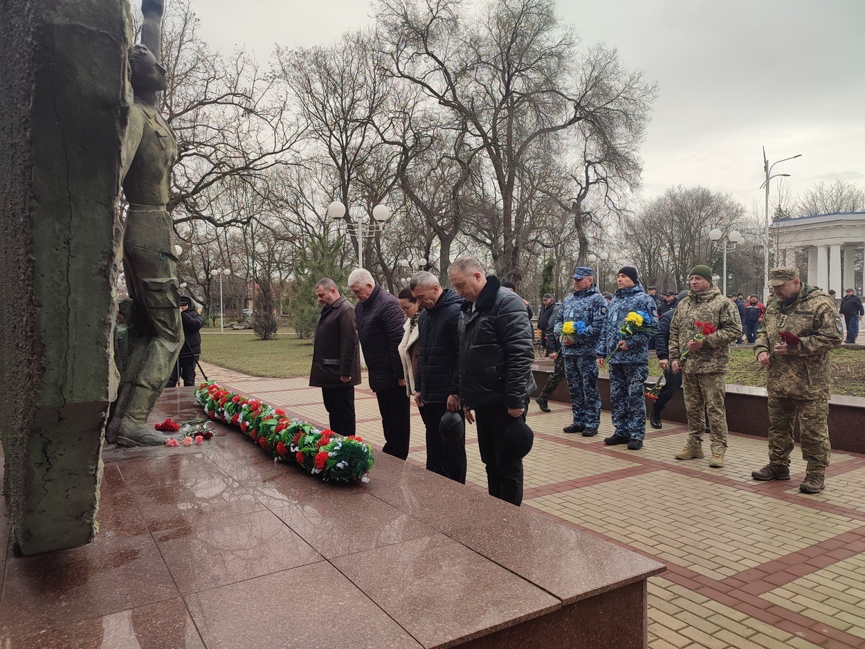 В Ізмаїлі вшанували пам'ять учасників бойових дій на території інших держав