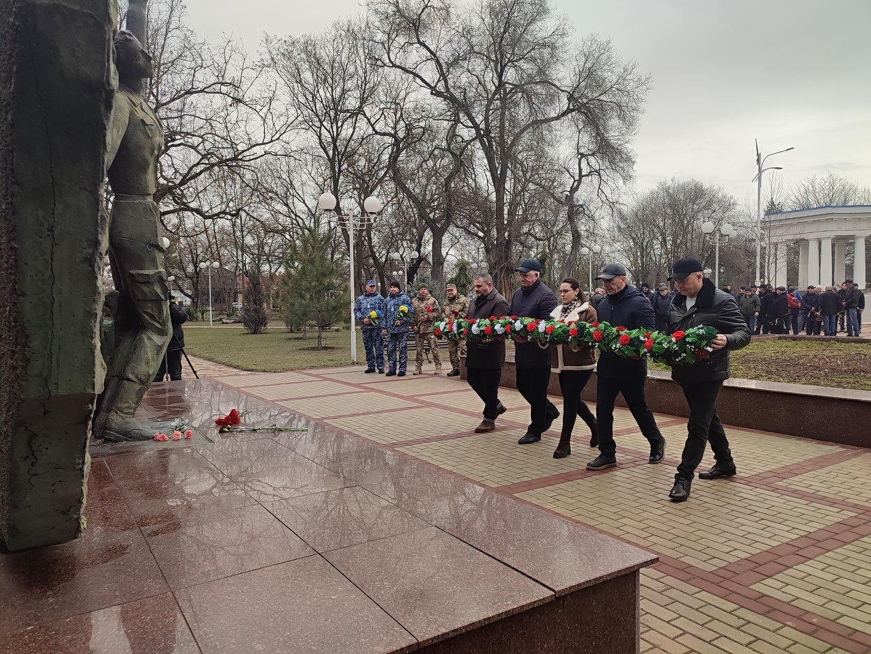 В Ізмаїлі вшанували пам'ять учасників бойових дій на території інших держав