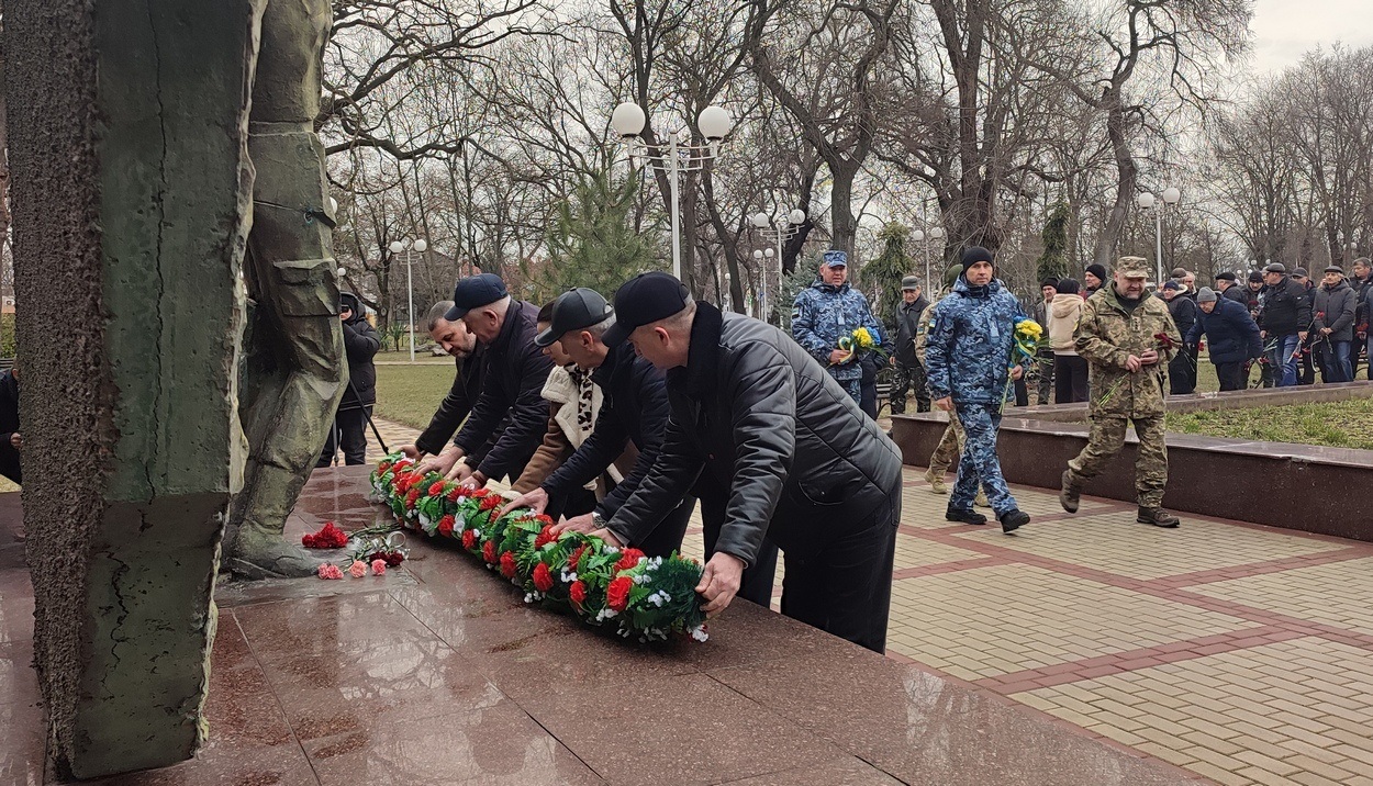 В Ізмаїлі вшанували пам'ять учасників бойових дій на території інших держав