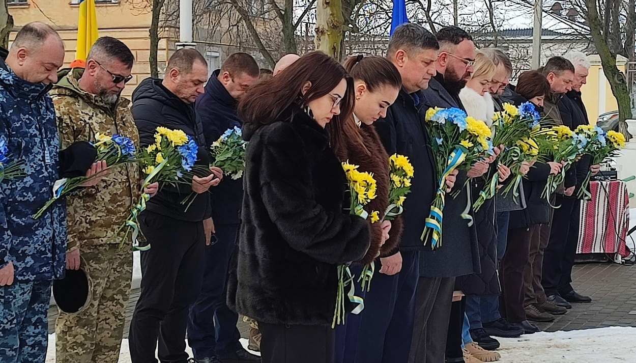 В Ізмаїлі вшанували Героїв Небесної Сотні