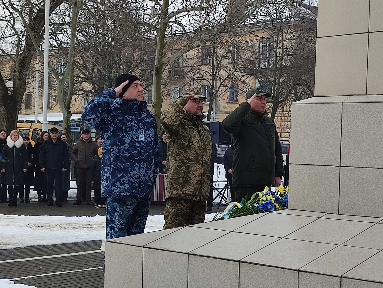 В Ізмаїлі вшанували Героїв Небесної Сотні