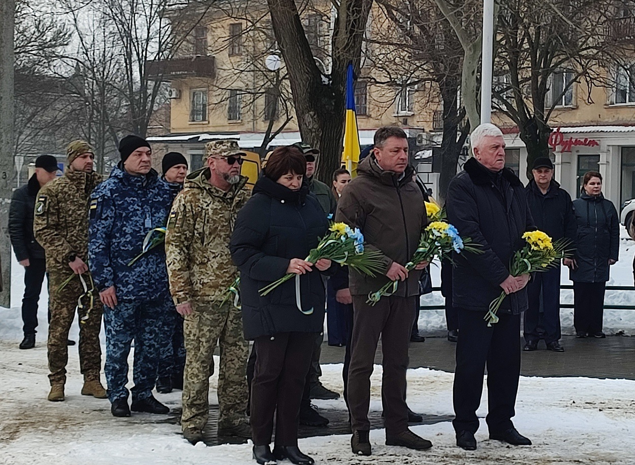 В Ізмаїлі вшанували Героїв Небесної Сотні