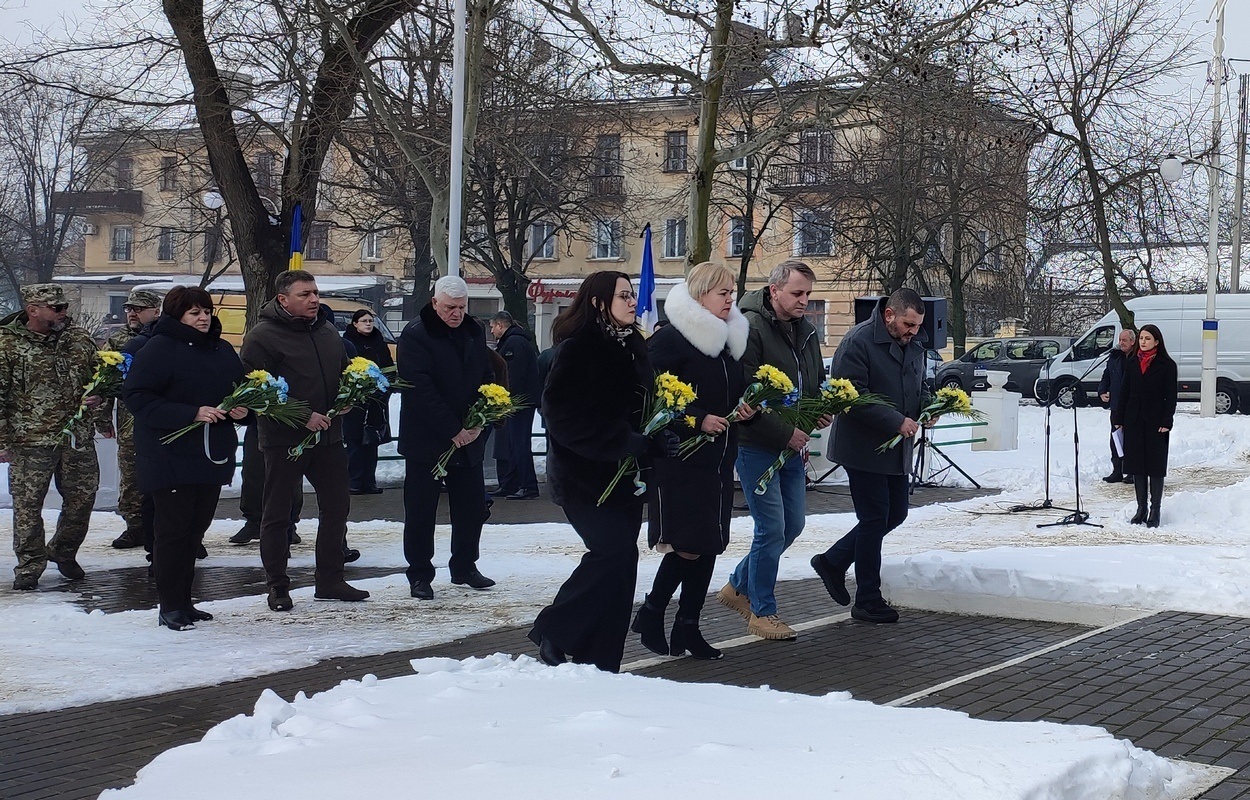 В Ізмаїлі вшанували Героїв Небесної Сотні