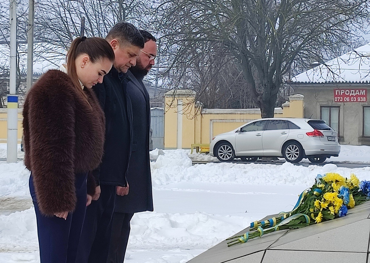 В Ізмаїлі вшанували Героїв Небесної Сотні