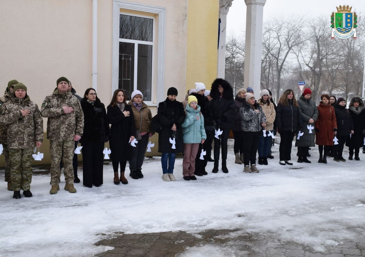 В Ізмаїлі відбулася акція «Ангели пам’яті» на честь Героїв Небесної Сотні