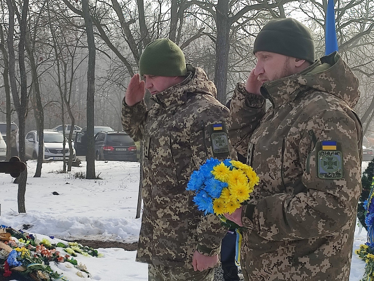 У четверту річницю повномасштабного вторгнення рф в Україну Ізмаїл вшанував пам'ять полеглих воїнів