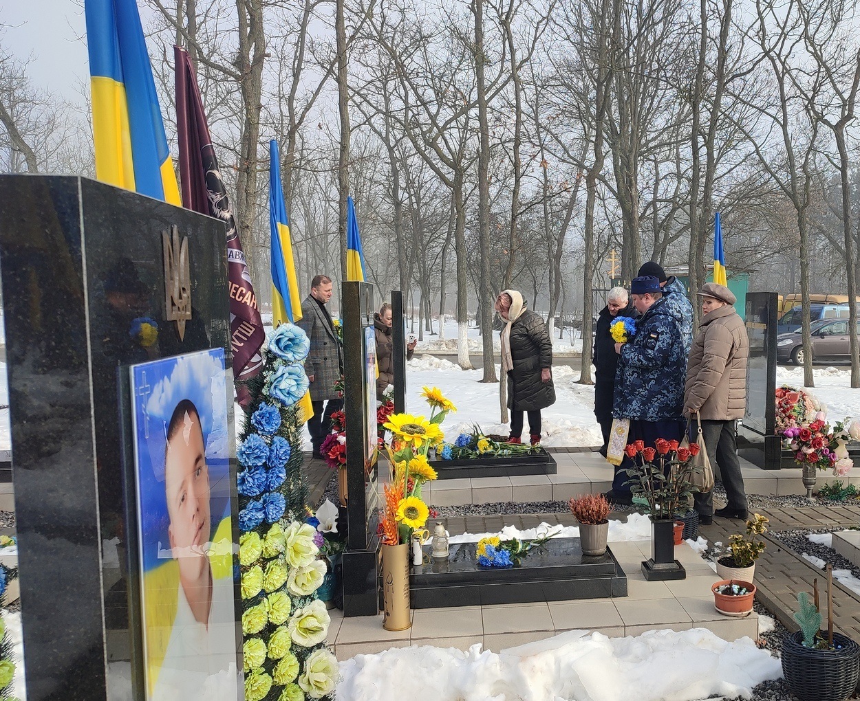 У четверту річницю повномасштабного вторгнення рф в Україну Ізмаїл вшанував пам'ять полеглих воїнів