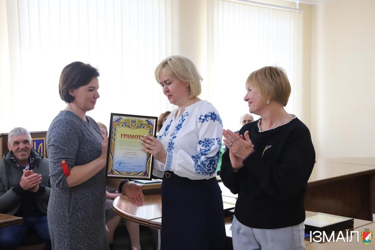 В Ізмаїлі напередодні професійного свята привітали кращих працівників галузі ЖКГ