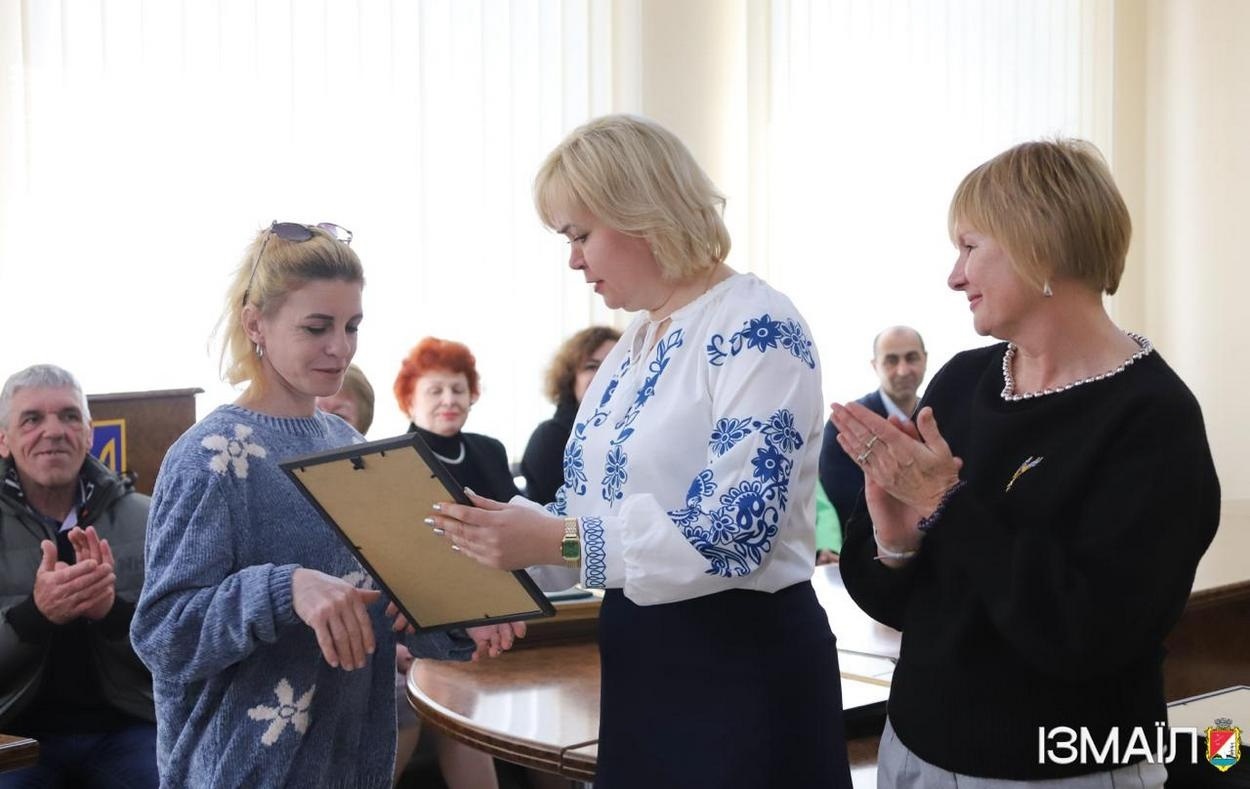 В Ізмаїлі напередодні професійного свята привітали кращих працівників галузі ЖКГ