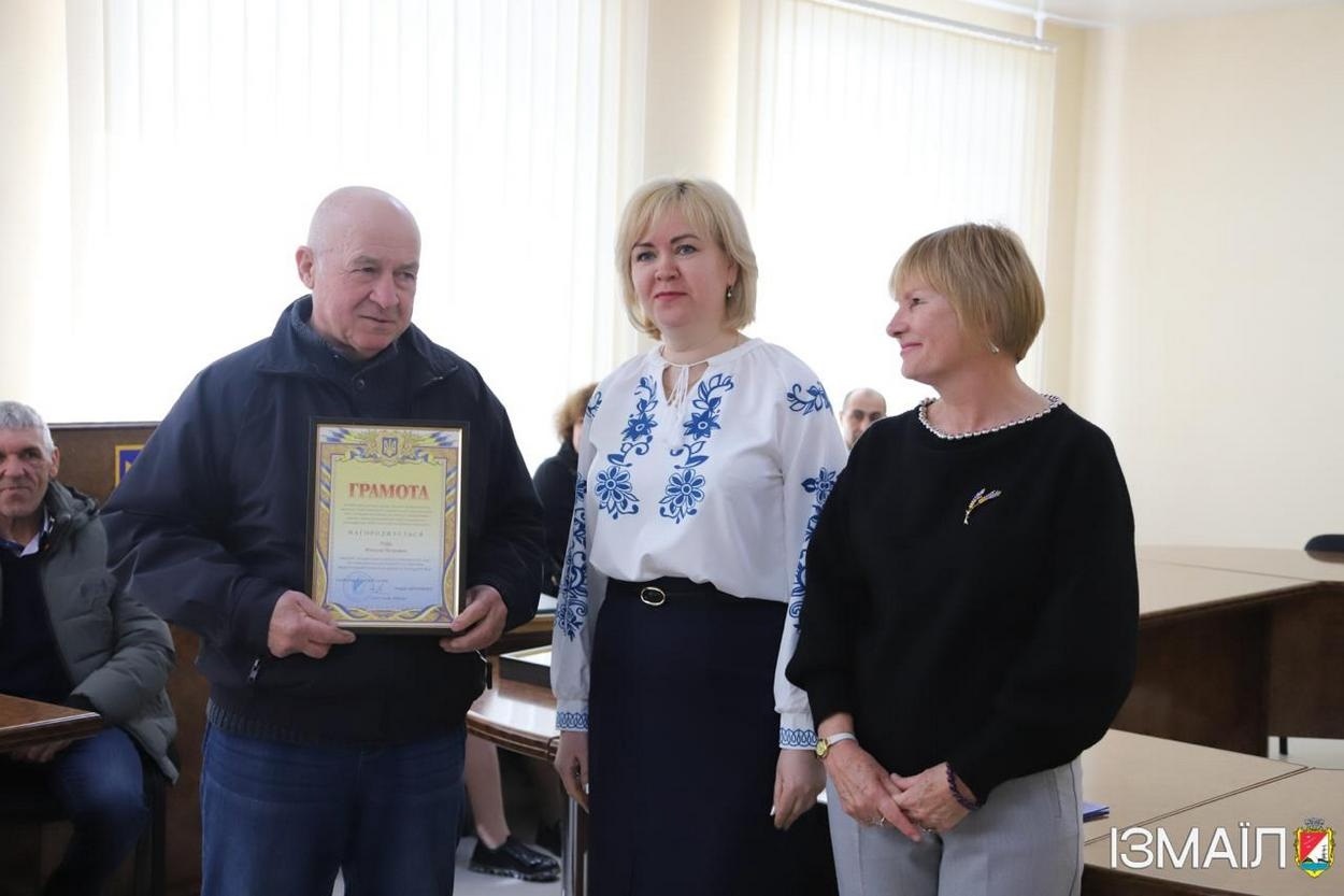 В Ізмаїлі напередодні професійного свята привітали кращих працівників галузі ЖКГ