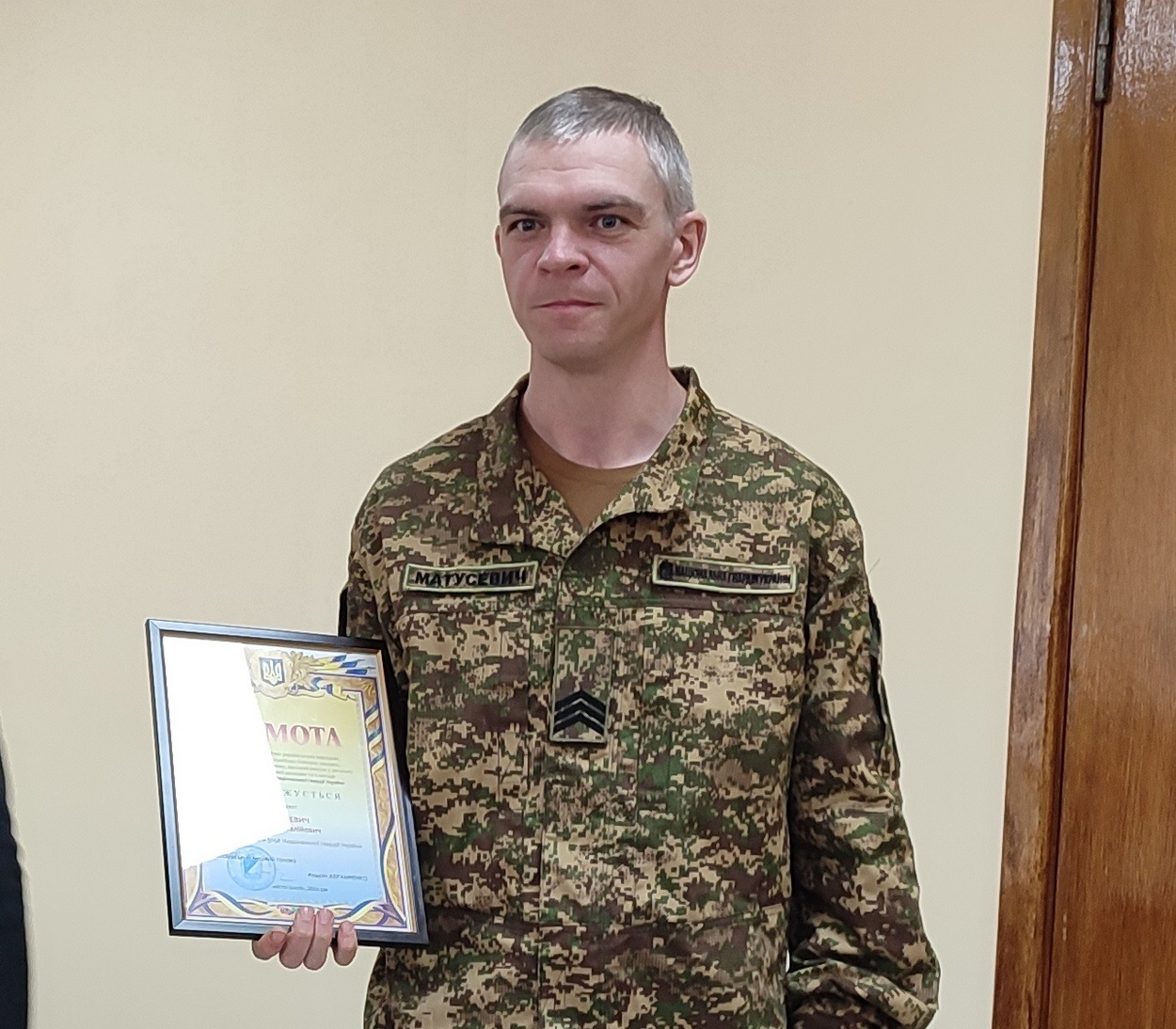 В Ізмаїлі привітали нацгвардійців
