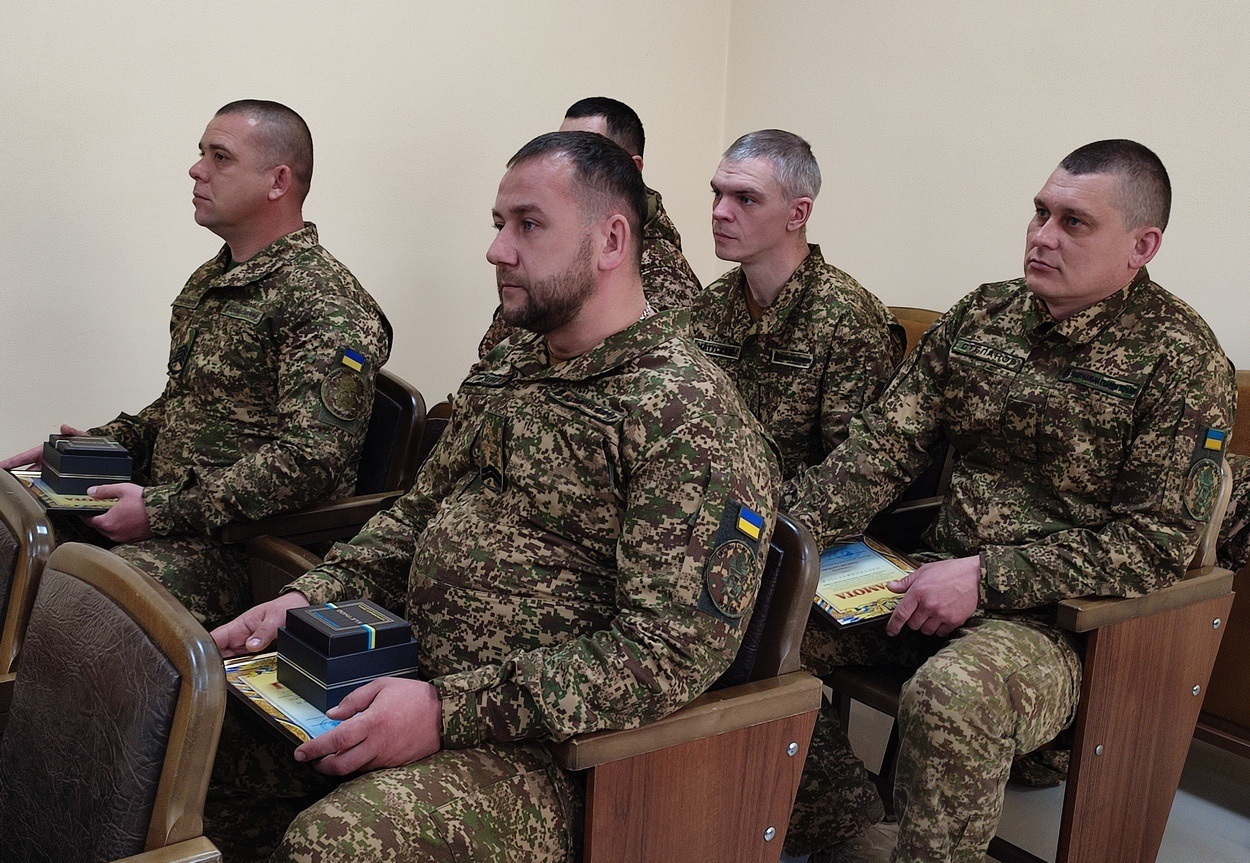 В Ізмаїлі привітали нацгвардійців