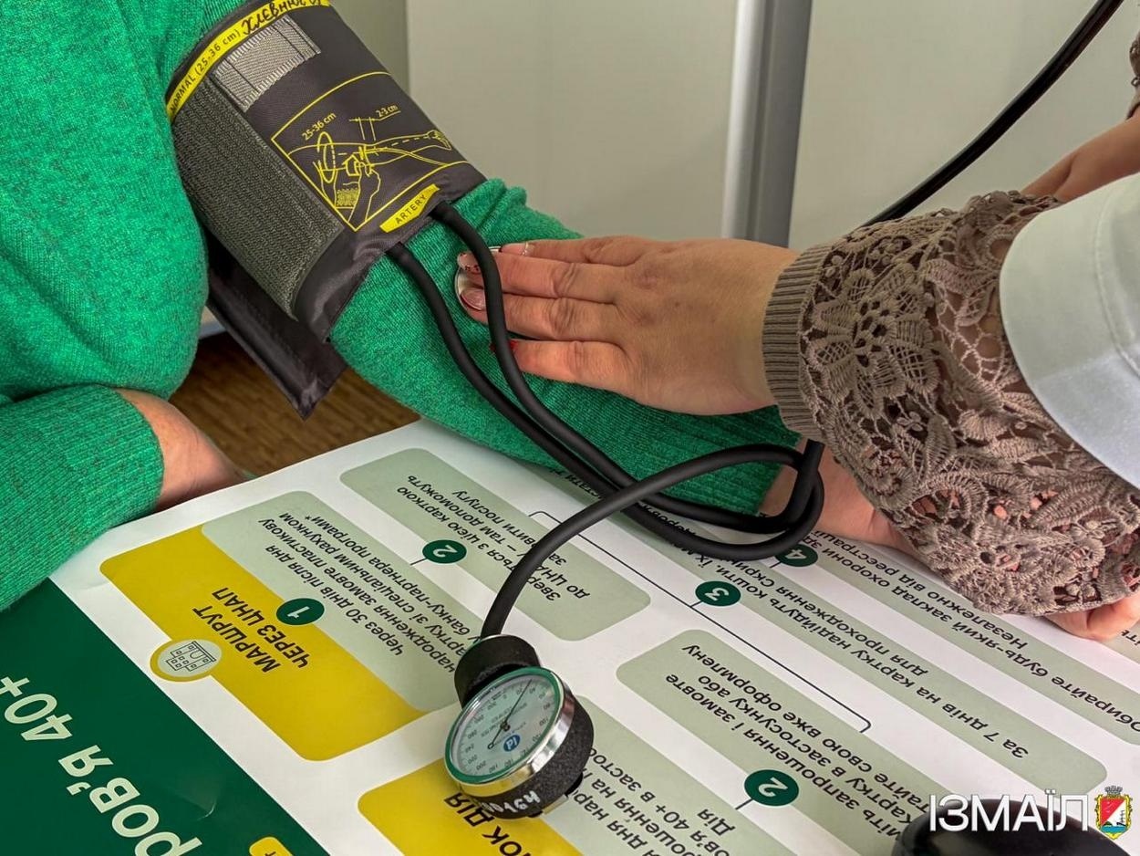 В Ізмаїлі стартувала програма безкоштовного скринінгу здоров’я тих, кому вже понад 40 років