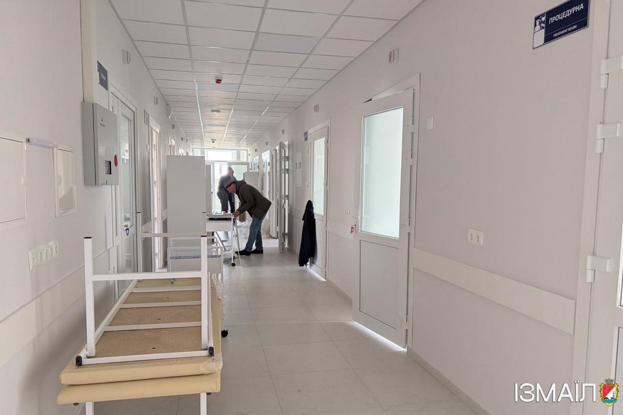 В Центральній лікарні Ізмаїла продовжують створювати сучасні умови для пацієнтів