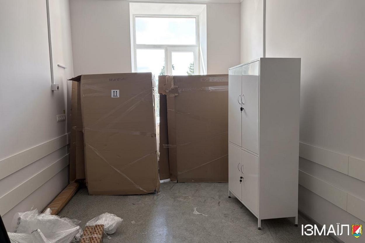В Центральній лікарні Ізмаїла продовжують створювати сучасні умови для пацієнтів