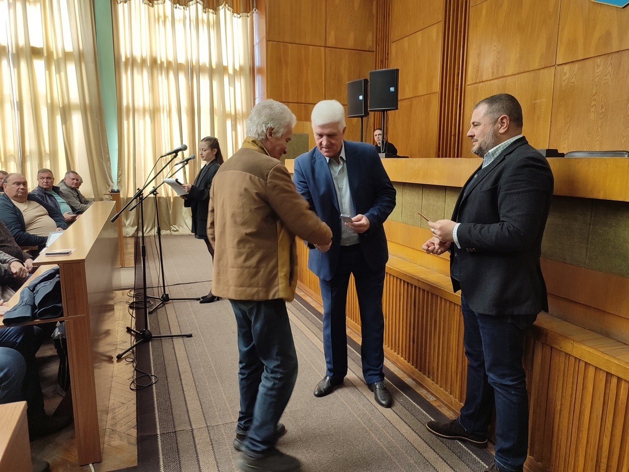 40 років потому: в Ізмаїлі пам’ятними медалями нагородили ліквідаторів аварії на ЧАЕС