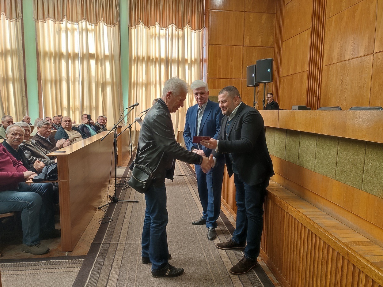 40 років потому: в Ізмаїлі пам’ятними медалями нагородили ліквідаторів аварії на ЧАЕС