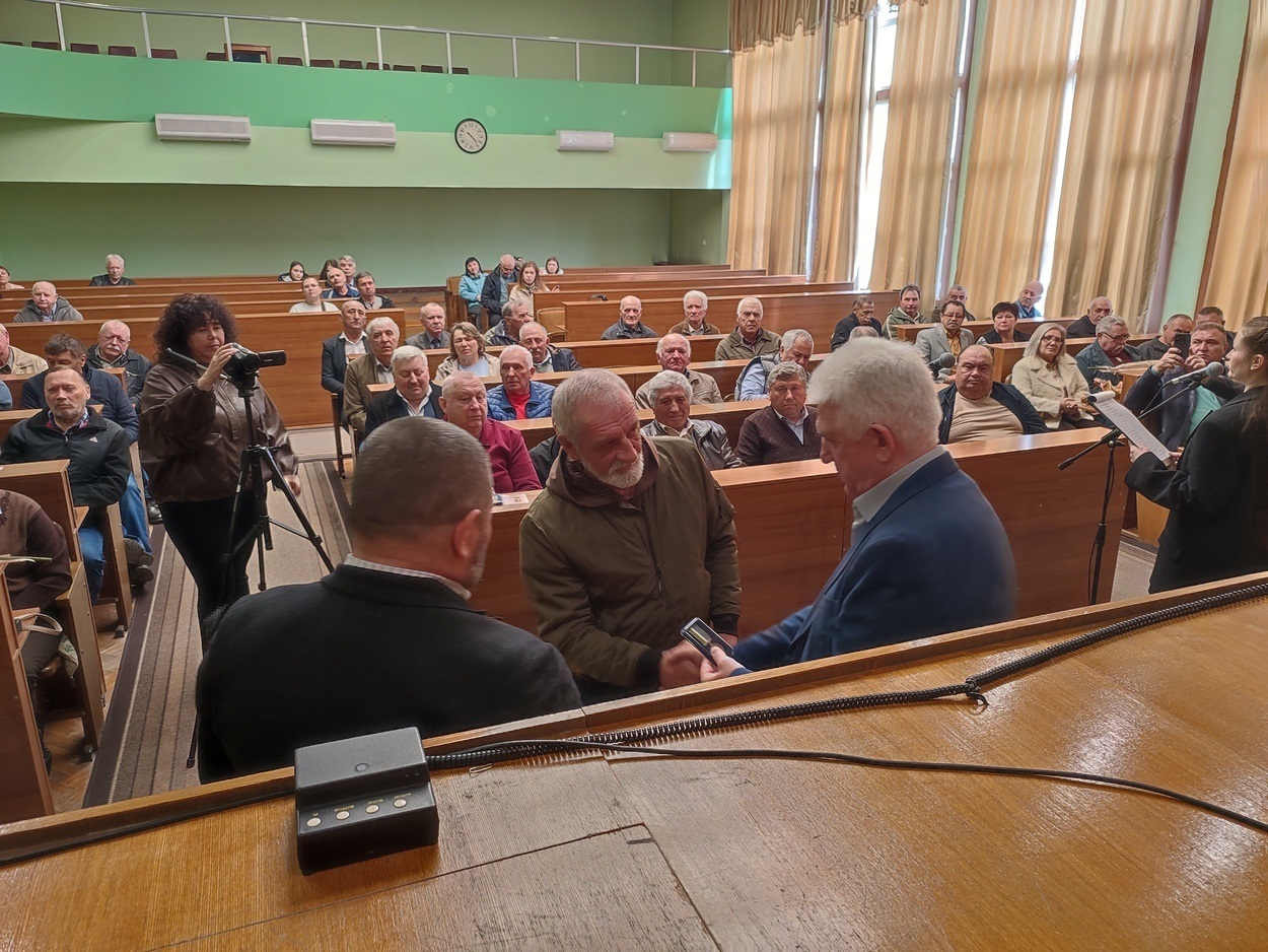 40 років потому: в Ізмаїлі пам’ятними медалями нагородили ліквідаторів аварії на ЧАЕС