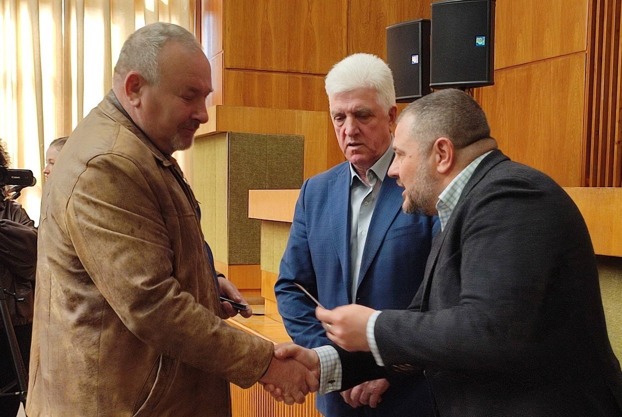 40 років потому: в Ізмаїлі пам’ятними медалями нагородили ліквідаторів аварії на ЧАЕС