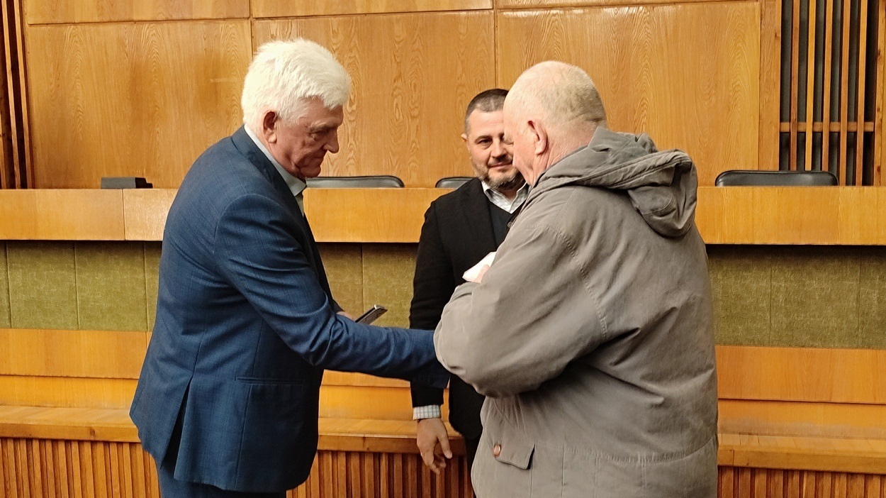 40 років потому: в Ізмаїлі пам’ятними медалями нагородили ліквідаторів аварії на ЧАЕС