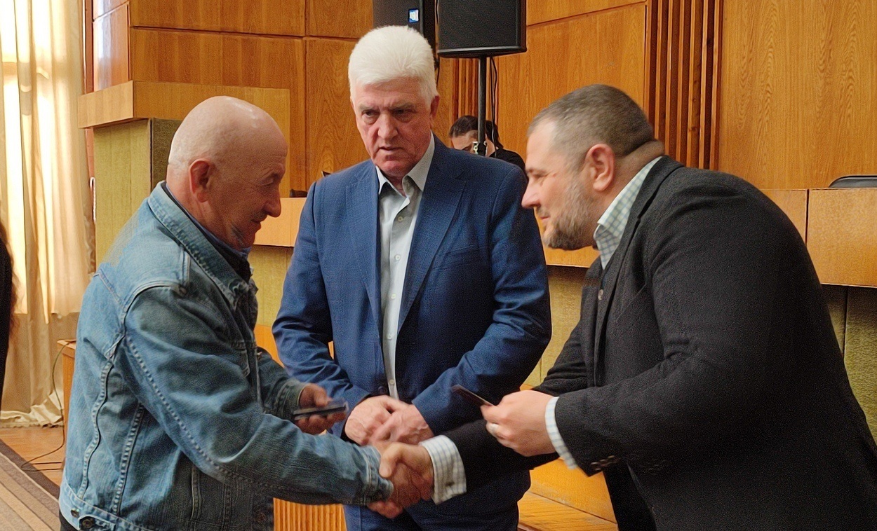 40 років потому: в Ізмаїлі пам’ятними медалями нагородили ліквідаторів аварії на ЧАЕС