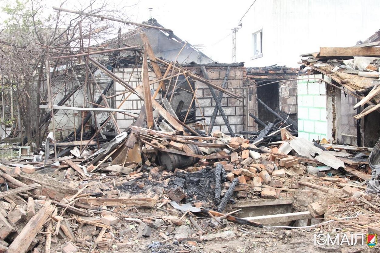 В Ізмаїлі йде ліквідація наслідків нічної атаки