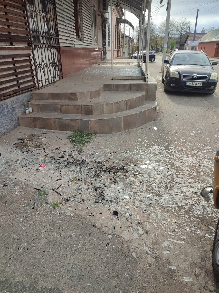 В Ізмаїлі йде ліквідація наслідків нічної атаки