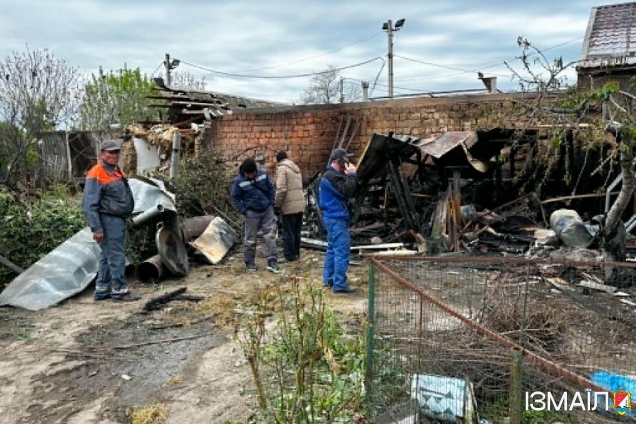 В Ізмаїлі йде ліквідація наслідків нічної атаки