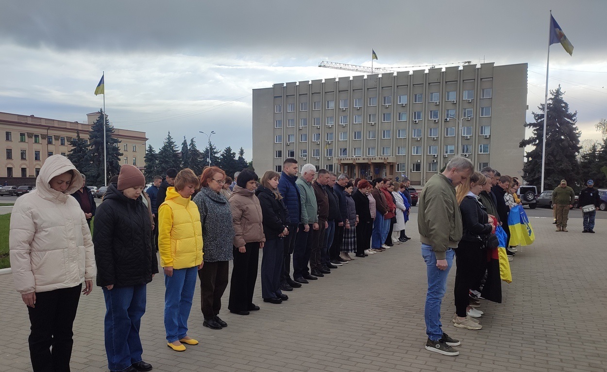В Ізмаїлі підняли прапор Військово-морських Сил ЗСУ