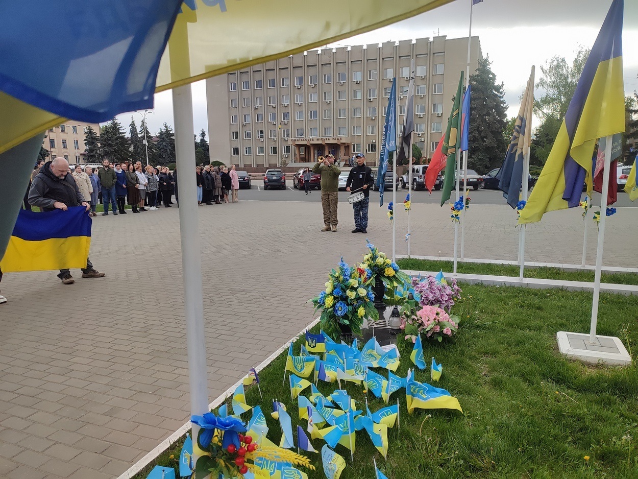 В Ізмаїлі підняли прапор Військово-морських Сил ЗСУ