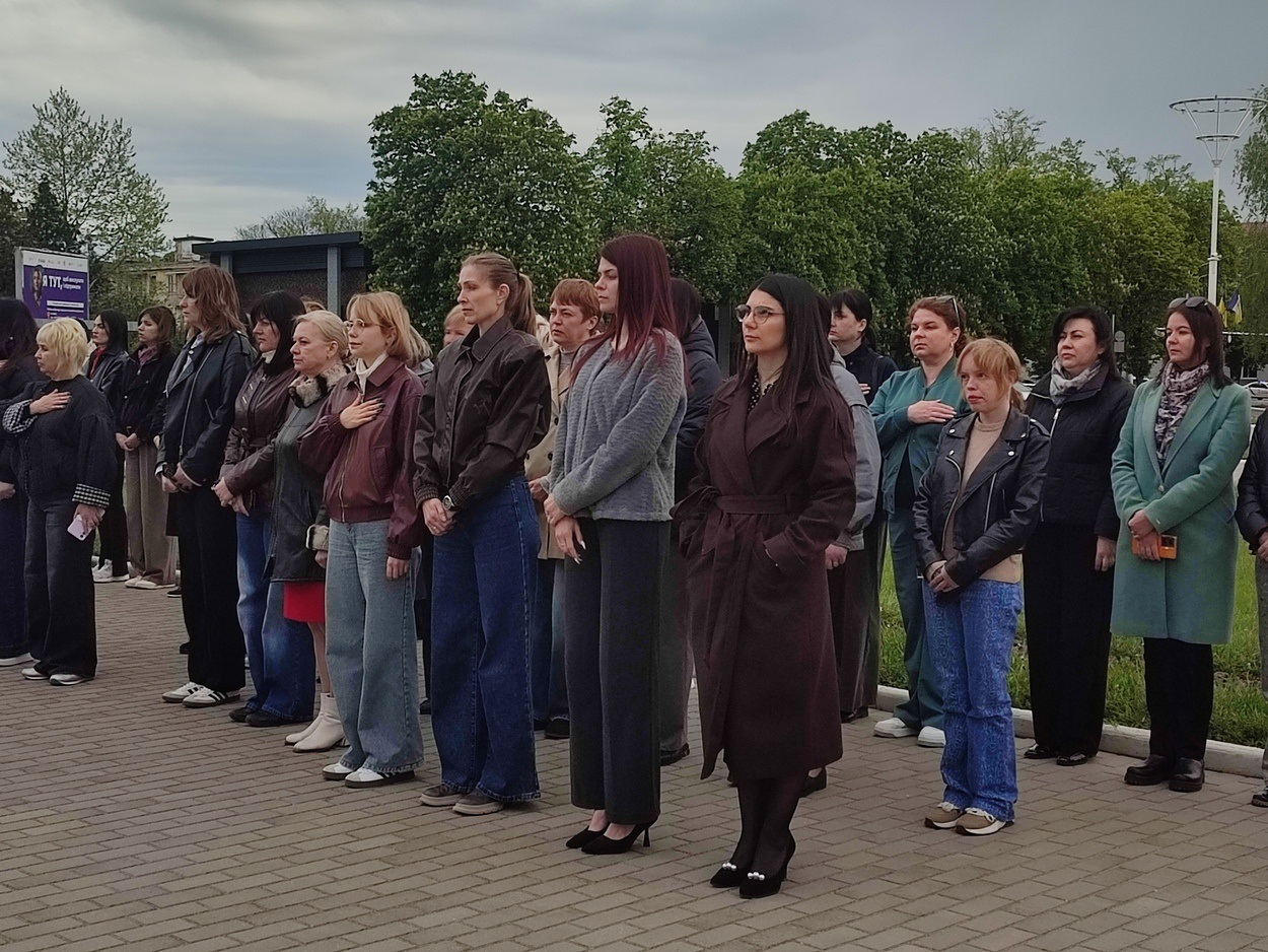 В Ізмаїлі підняли прапор Військово-морських Сил ЗСУ