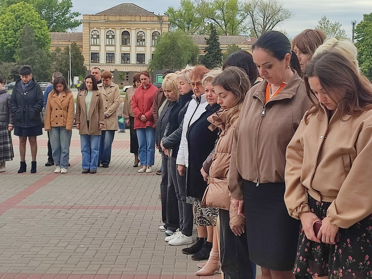 В Ізмаїлі підняли прапор Військово-морських Сил ЗСУ