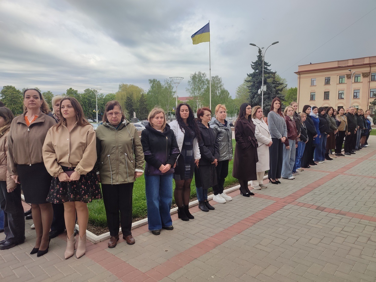 В Ізмаїлі підняли прапор Військово-морських Сил ЗСУ