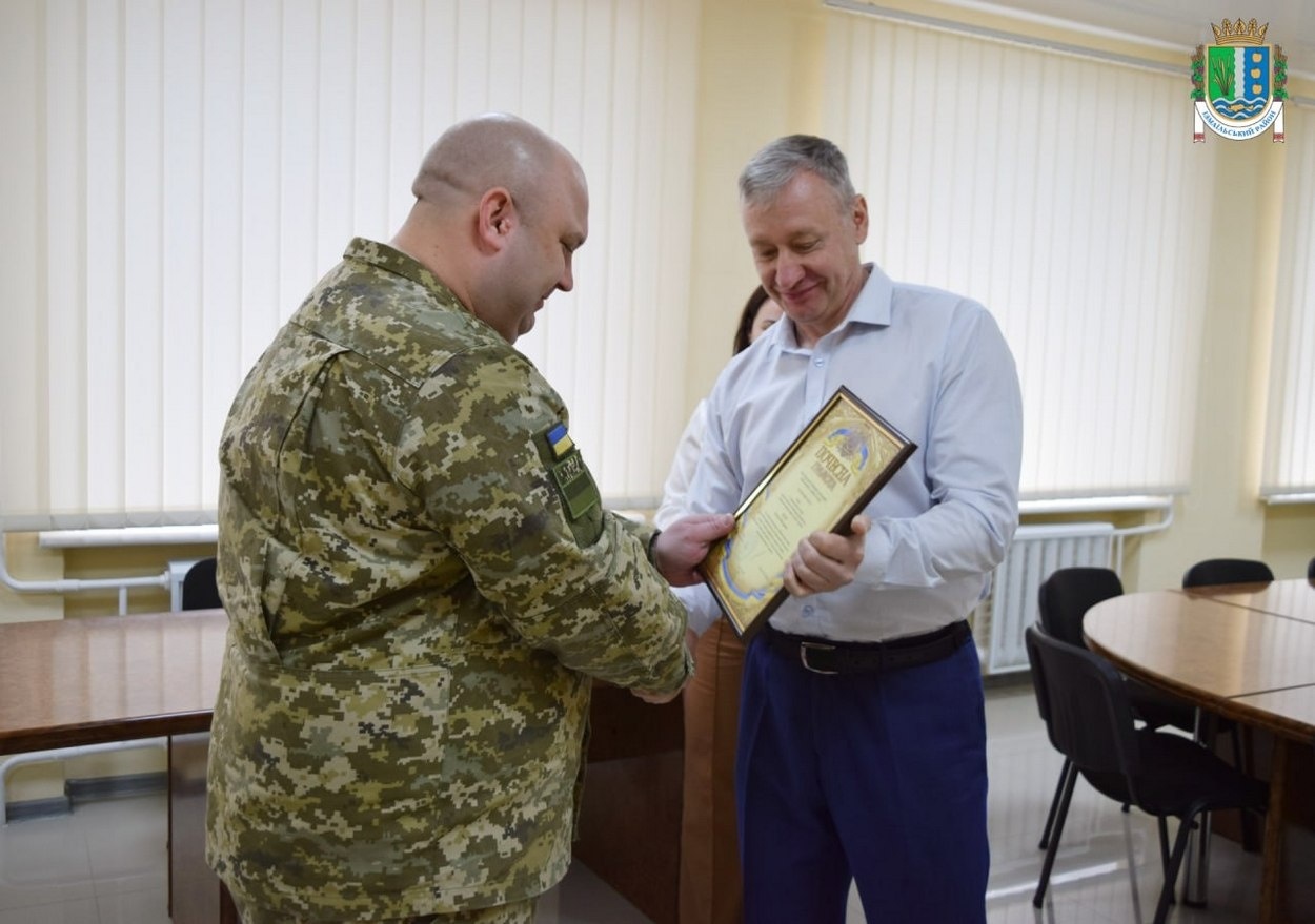 Ізмаїльських прикордонників нагородили грамотами Ізмаїльської РВА