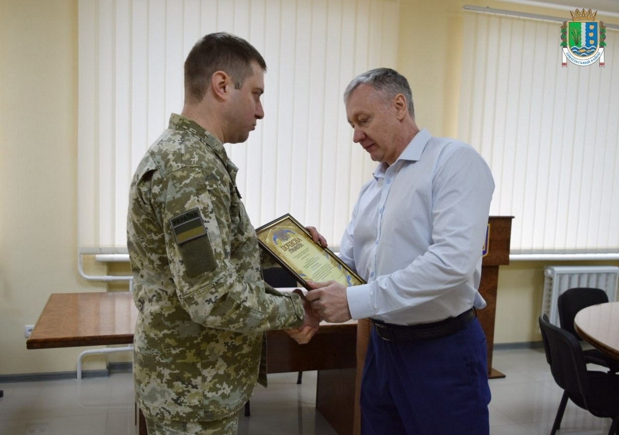 Ізмаїльських прикордонників нагородили грамотами Ізмаїльської РВА
