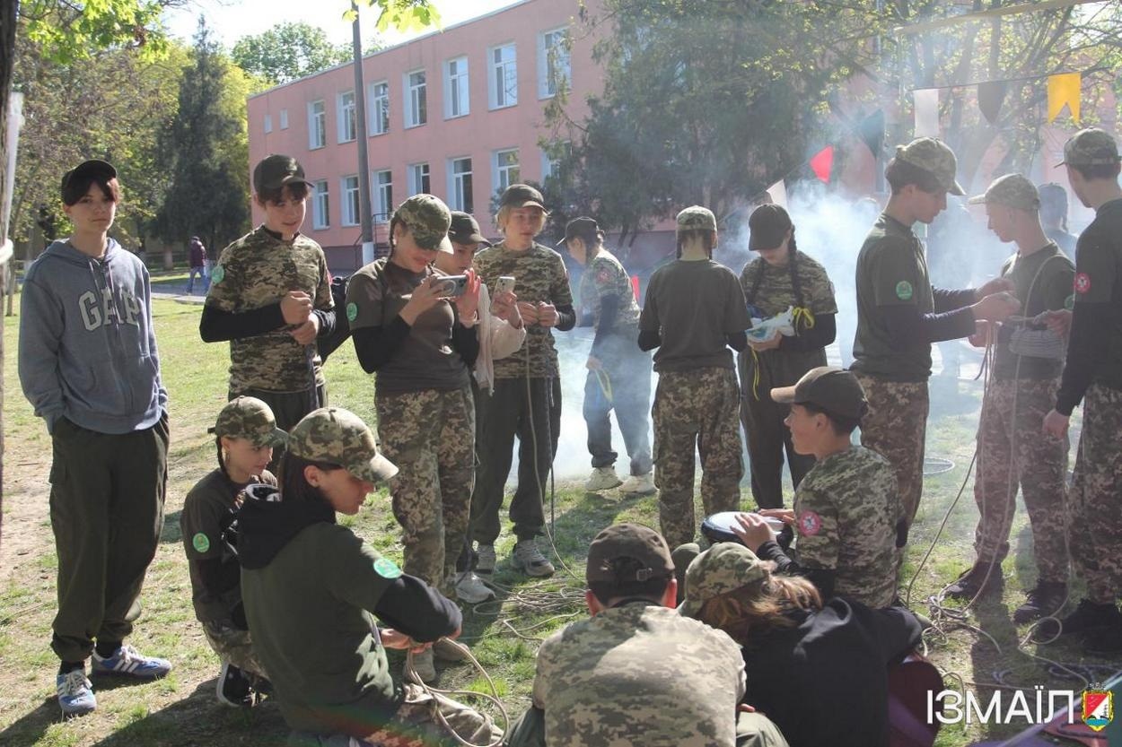 В Ізмаїлі пройшов фінал Всеукраїнської дитячо-юнацької військово-патріотичної гри «Сокіл»-2026