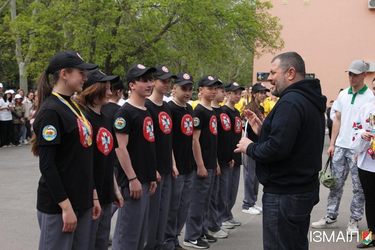 В Ізмаїлі пройшов фінал Всеукраїнської дитячо-юнацької військово-патріотичної гри «Сокіл»-2026