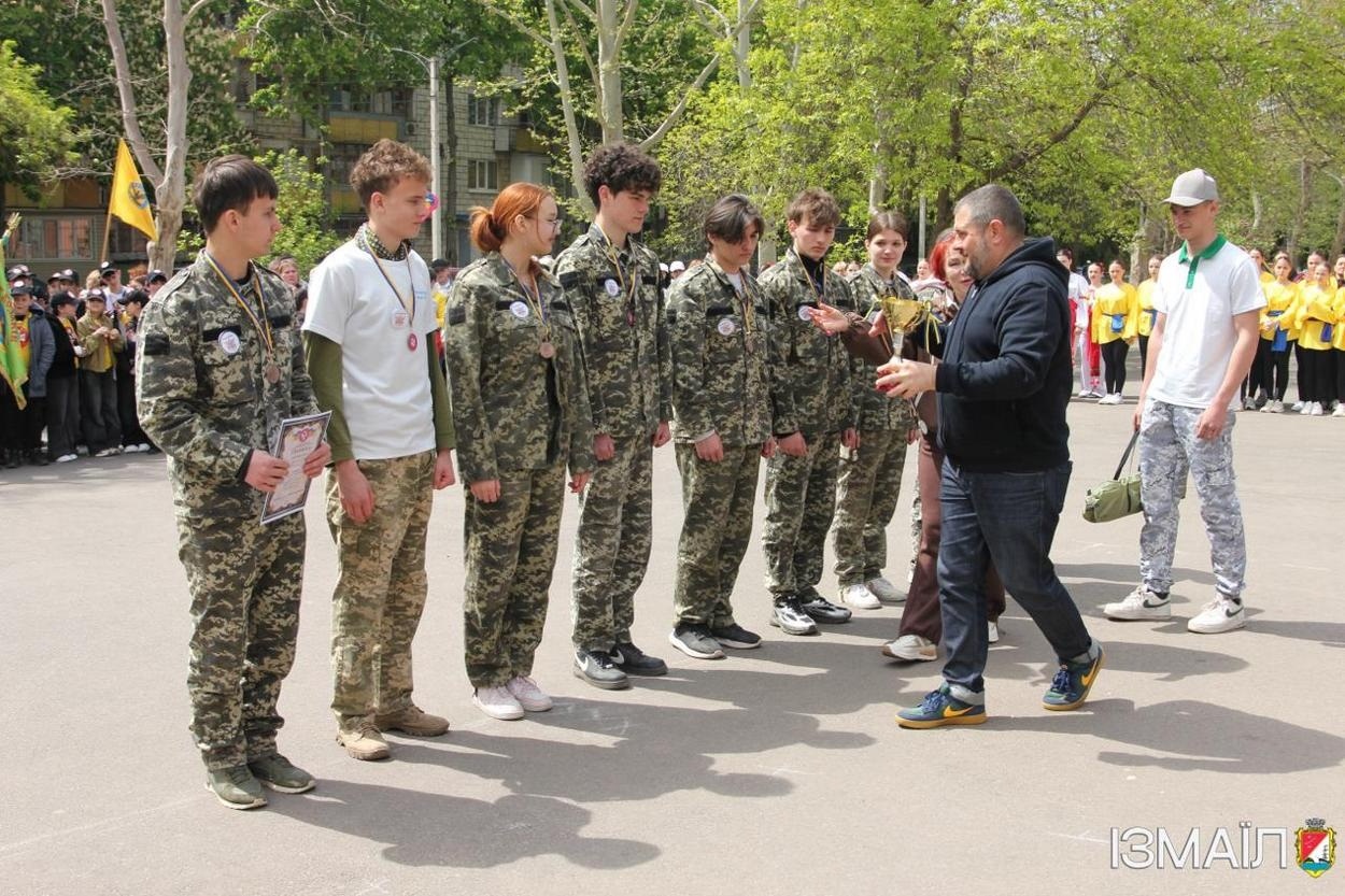 В Ізмаїлі пройшов фінал Всеукраїнської дитячо-юнацької військово-патріотичної гри «Сокіл»-2026